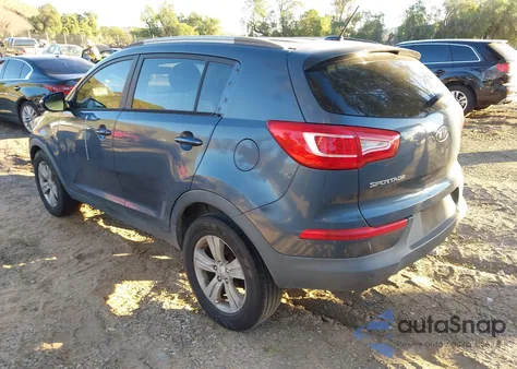 2012 Kia Sportage Lx z USA, uszkodzony, nr VIN KNDPB3A26C7290329